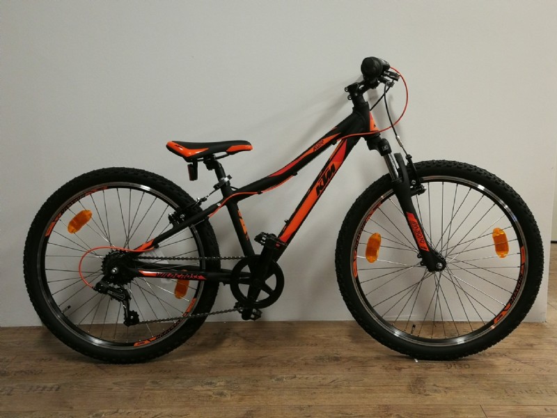 WILD Cross 24 R2R schwarz matt orange 6 Gang 2019 WILD Cross 24 R2R schwarz matt orange 6 Gang 2019